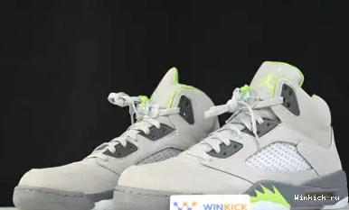 Jordan Green Bean Air 5 0702